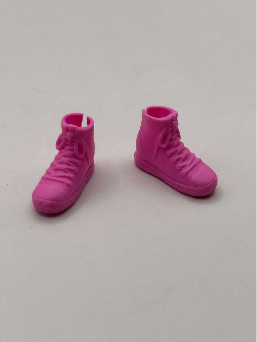 Barbie Pink High Top Sneakers Pair Doll Shoes